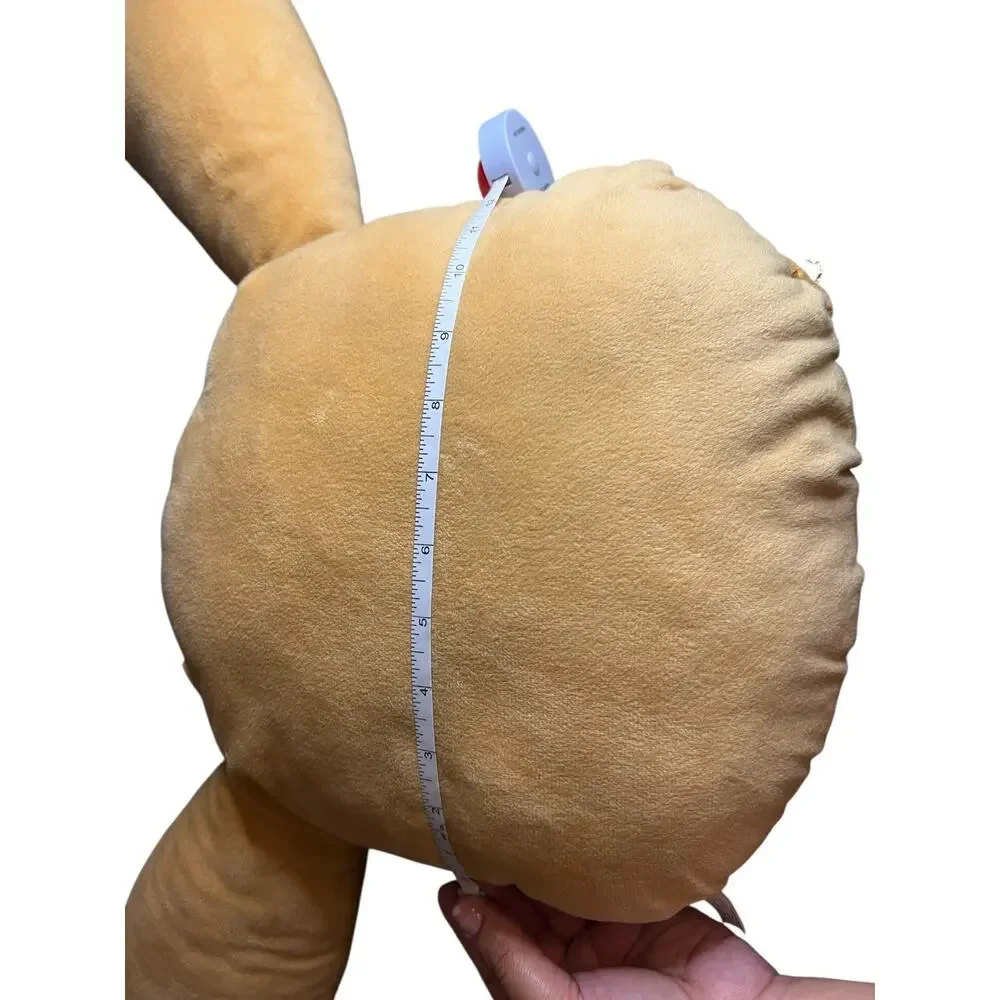 Pokemon Eevee Plush Pillow Tan Black Character Head Decorative Soft Toy 2021